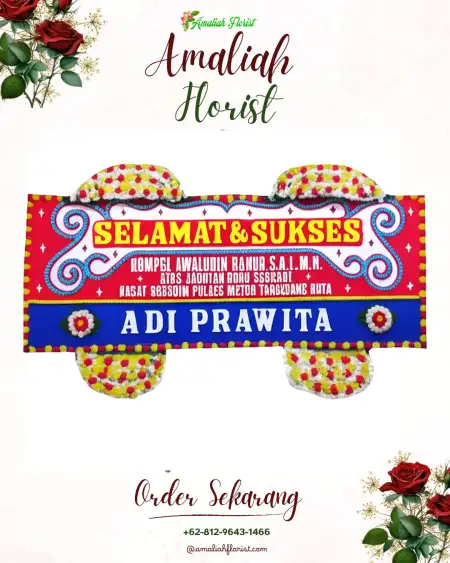 Papan Bunga Ucapan Selamat Sumberejo